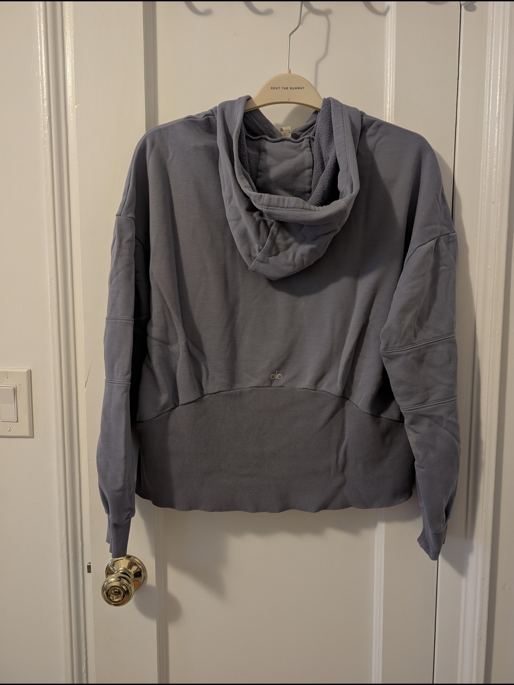 Alo Periwinkle Hooded Sweatshirt - Picture 3 of 3